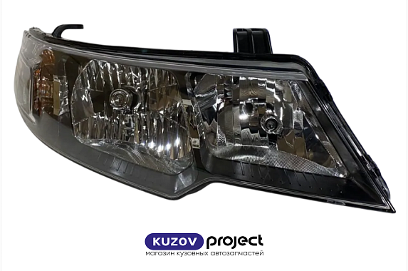Фара с электрическим корректором Kia Cerato 2008-2013 Правая (Китай)