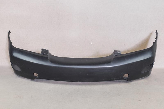 Бампер с лекалом под фароомыватели Toyota Harrier / Lexus RX 2003-2009 (TYG / Тайвань)