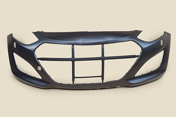 Бампер передний под омыватели Hyundai I30 2011-2017 5D (Тайвань)