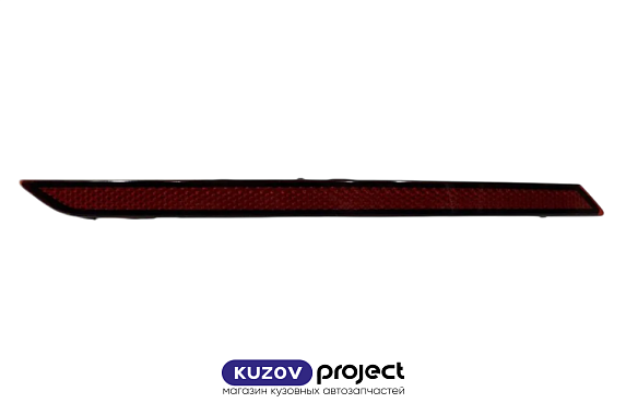 Отражатель левый в задний бампер Volkswagen Polo 2015-2020 4D (Китай)